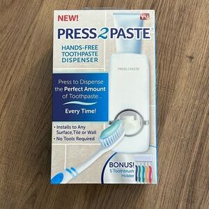 As Seen On TV - Toothpaste Dispenser Bath Accessory